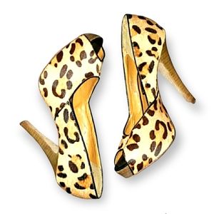 STEVEN LEOPARD HEEL